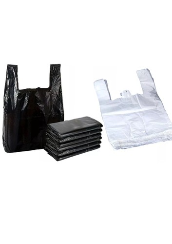 Strong plastic vest shopping - plastic,