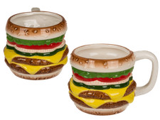NOVELTY CHEESE BURGER SHAPED
