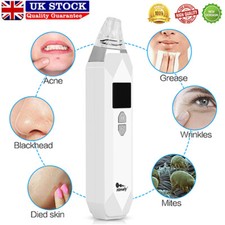 Electric Blackhead Remover Vacuum Pore Nose Sucker Pimple Skin Acne Face Cleaner