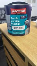 JOHNSTONE'S TRADE ACRYLIC DURABLE EGGSHELL BRILLIANT WHITE 2.5 LITRE