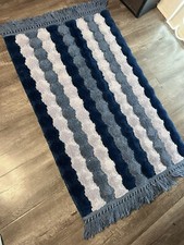 70s high pile acrylic wool rug