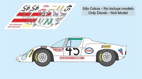 Decals porsche 910 - porsche, le