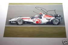 Jenson Button Hand Signed