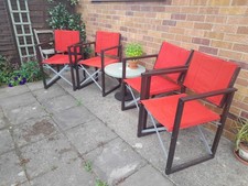 Directors chairs set of 4