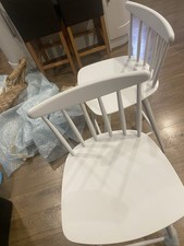 2 John Lewis Wooden Bar stools