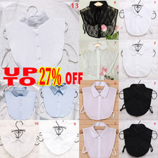 False Collar Women Fake Half-Shirt Blouse Ladies Detachable Collar Lapel Tops