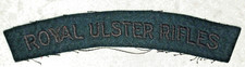 Royal Ulster Rifles Cloth
