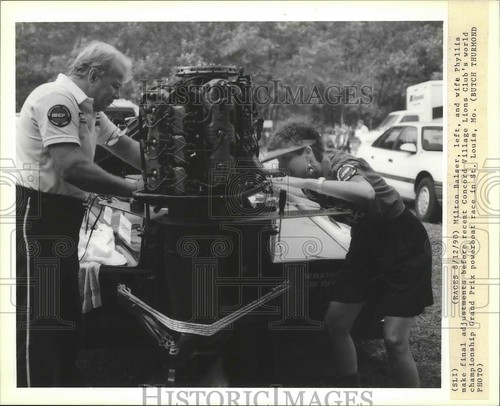1990 press photo milton balser - photo,