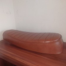 Mutt Motorcycles OEM Original Cafe Racer Seat Saddle Custom Build NOS L Brown