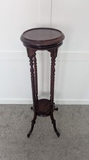 Vtg Barley Twist Pedestal