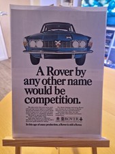Original 1969 Rover P6 Advert