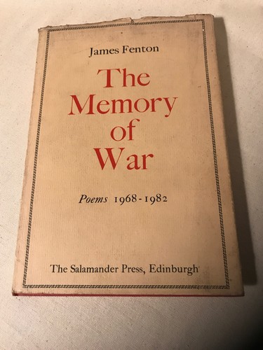 Memory war james fenton - memory,