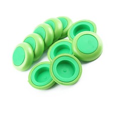 Wholesale 10pcs Soft Foam Disc Green for Kids Toy Gun Refill NEW