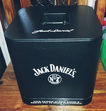 Huge JACK DANIELS 10L Ice Bucket Cooler - Mancave / Home Bar Breweriana 25x25x25