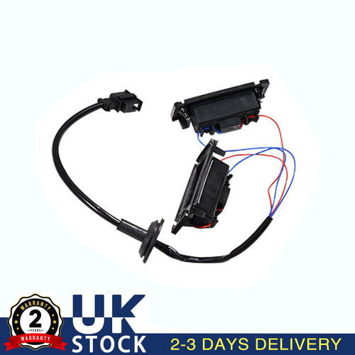 Rear number plate - rear,