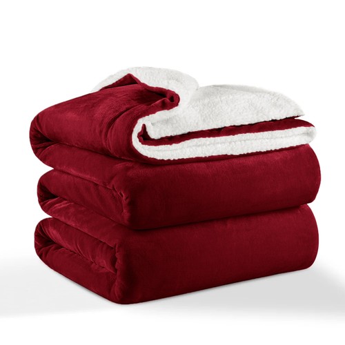 Luxury thick sherpa blanket - luxury,