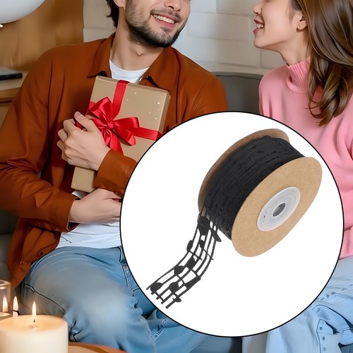 Musical note ribbon hollowed - ribbon,