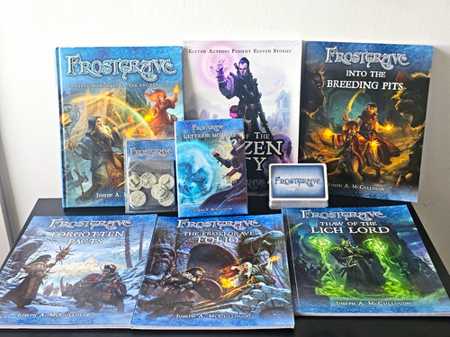 Frostgrave book lot folio - frostgrave, +