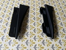 x2 OEM Audi TT MK 2 Mark 2 2006 - 2014 OS Off Side Black Parcel Shelf Brackets