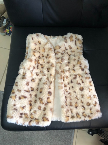 Next faux fur gilet animal