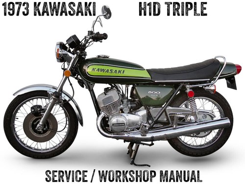 1973 kawasaki h1d 500cc - h1d, triple