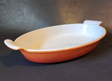 Vintage 60s 70s Flame Orange