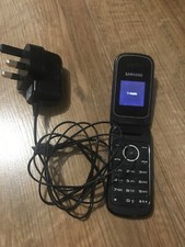 Samsung gt-e1190 Vintage Flip Phone Purple T2432 E319 t- mobile