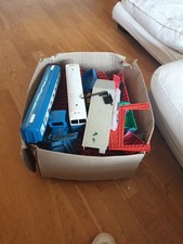 Tri-ang Vintage Train Set With Blue FLIER  Engine And 60 + Pieces Of Track