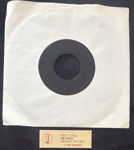 Doubt don speak - don’t, 7”