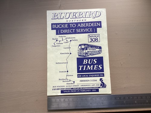 Northern scottish bluebird bus - northern,