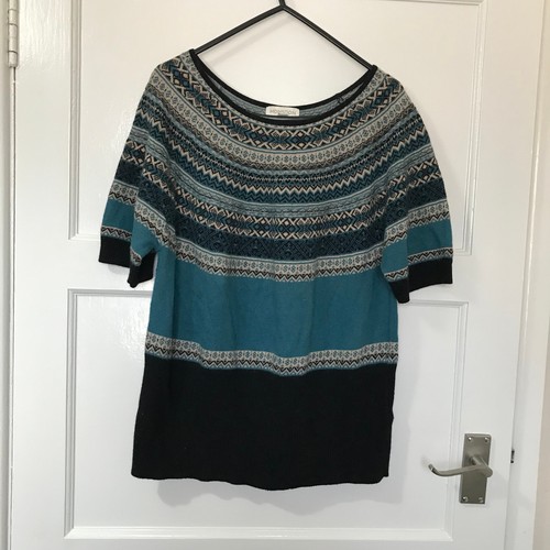Monsoon blue jumper size large - blue,