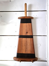 Vintage Folk Art Wooden Butter