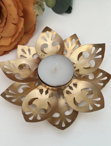 Lotus flower candle tea - lotus,