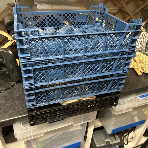 Mushroom crates stackable - crates,
