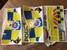 Little Tikes Cozy Coupe Car Police Car Spare Parts Stickers New 173790, 3 sheets