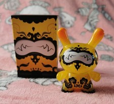 Kidrobot Lemon Drop Dunny Designer Toy Art Figure 2014 Andrew Bell Yellow Rsre