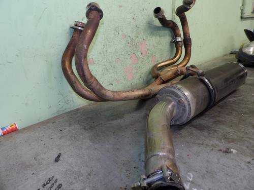 Honda vfr 800 - exhaust, system