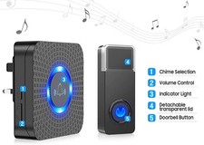 New Wireless Doorbell  Range