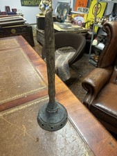 Antique Simplex Baby Copper Dolly Tub Washing Plunger With Wooden Handle 43x14cm