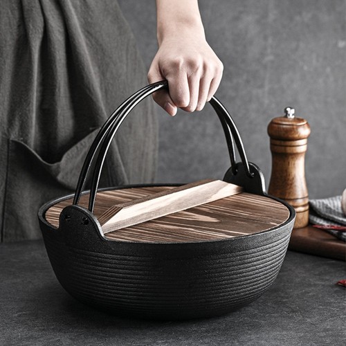 Cast iron hanging pot - hanging,