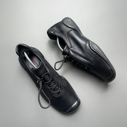 Prada sport black ss99 leather - black,