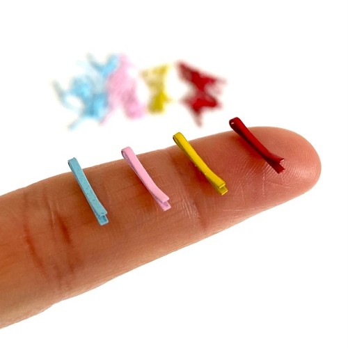 Doll hair clips 2pcs - , mini