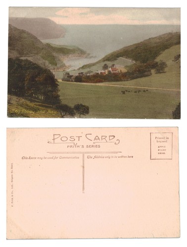 Vintage postcard ley abbey - postcard,