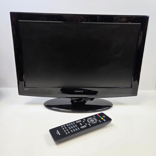 Hitachi led tv black - 19",