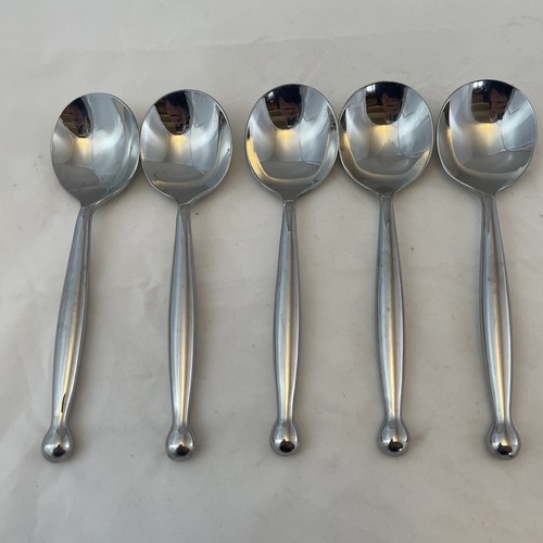 Rayware stainless soup spoons - stainless,