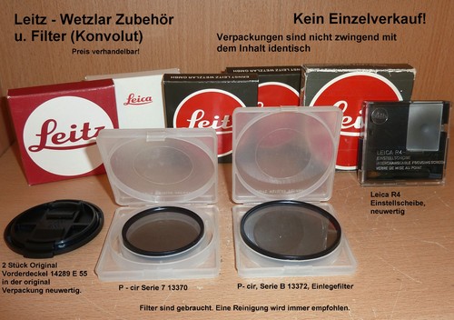 Leitz wetzlar accessories - wetzlar,