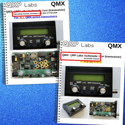 Qrp labs qcx - qrp, qdx