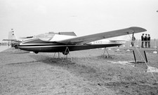 35MM ORIG AIRCRAFT NEG D-KACO Putzer MS60 GLIDER HANOVER 1962 #8886