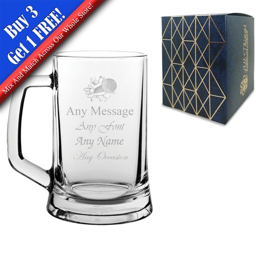 Personalised engraved glass - engraved,