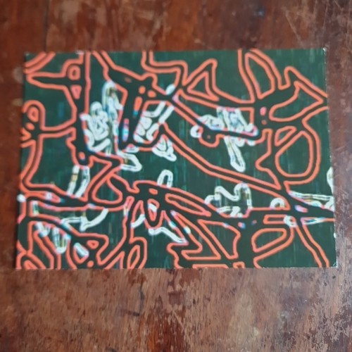Abstract art postcard laura - art, by